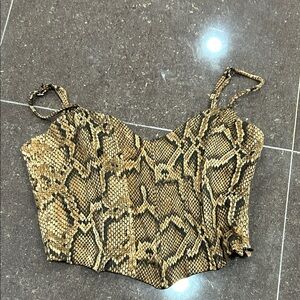 Zara Reptile Patterned Harness
